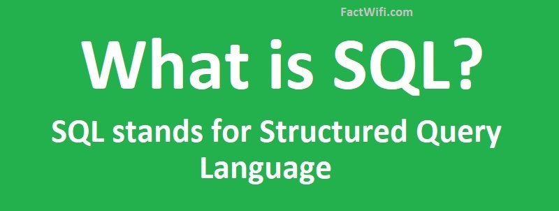 What-is-sql