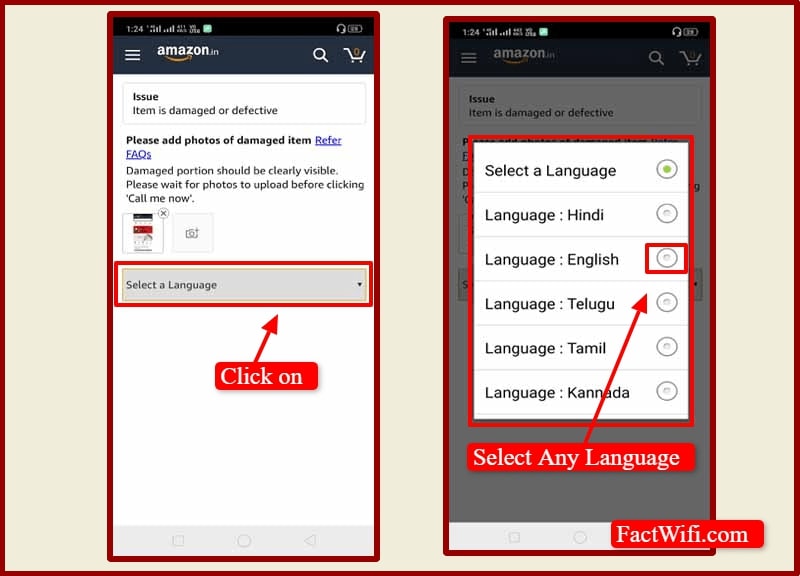 contact amazon customer care
